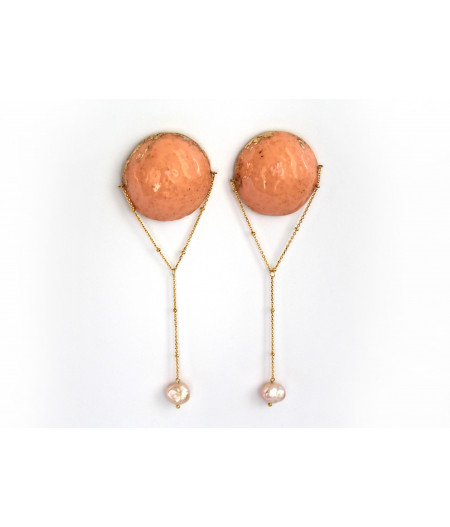Candy-baroque-orange-earrings
